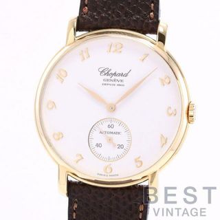 ショパール(Chopard)の【OH済】 ショパール 【CHOPARD】 クラシック 135周年記念モデル 16/1229 メンズ ホワイト K18イエローゴールド 腕時計 時計 CLASSIC 135TH ANNIVERSARY WHITE K18YG 【中古】 (腕時計(アナログ))