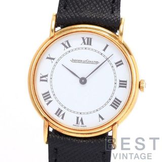 ジャガールクルト(Jaeger-LeCoultre)の【OH済】 ジャガールクルト 【JAEGER-LECOULTRE】 ヴィンテージウォッチ 9131-21 メンズ ホワイト K18イエローゴールド 腕時計 時計 VINTAGE WATCH WHITE K18YG JL【中古】 (腕時計(アナログ))