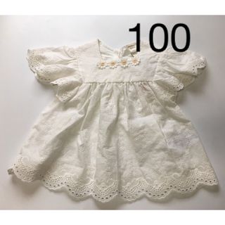 tete a tete 花レースブラウス 100