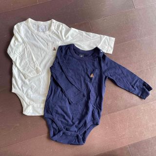 babyGAP - 新品未使用品　babyGAP ロンパース2枚セット