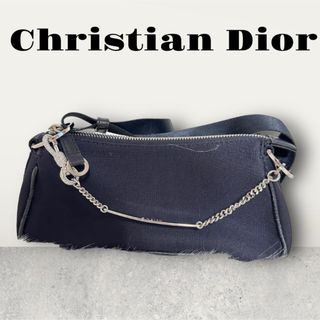 クリスチャンディオール(Christian Dior)のChristian Dior クリスチャンディオール ラインストーン トロッター(ハンドバッグ)