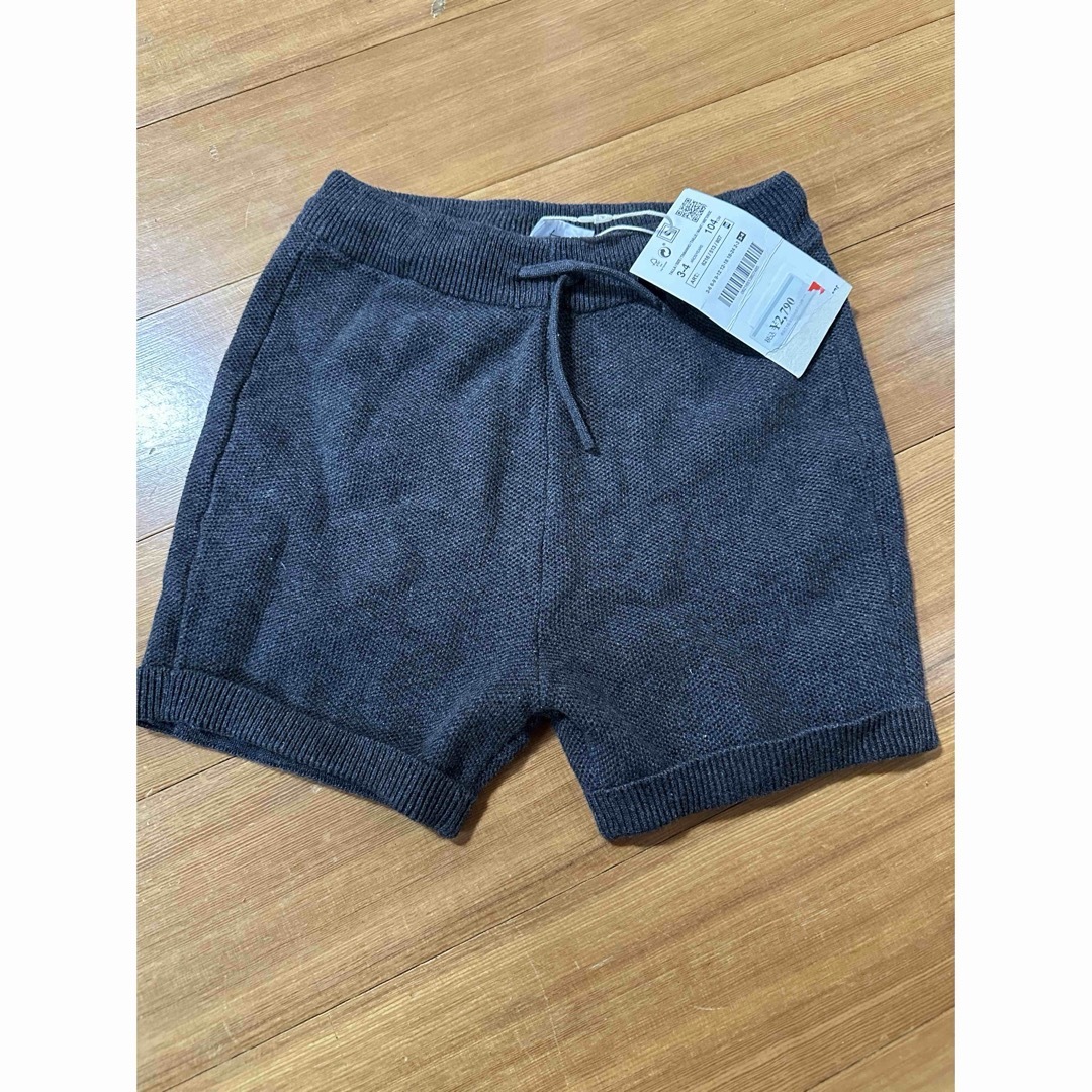 ZARA KIDS(ザラキッズ)のZara ザラ　キッズ　子供　ニットパンツ　3-4歳 104cm キッズ/ベビー/マタニティのキッズ服男の子用(90cm~)(パンツ/スパッツ)の商品写真