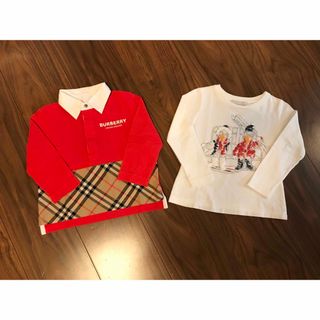 バーバリー(BURBERRY)の新品　バーバリー　ロンT  ポロシャツ　襟付きポロシャツ　モンクレール　ロンT(Tシャツ/カットソー)