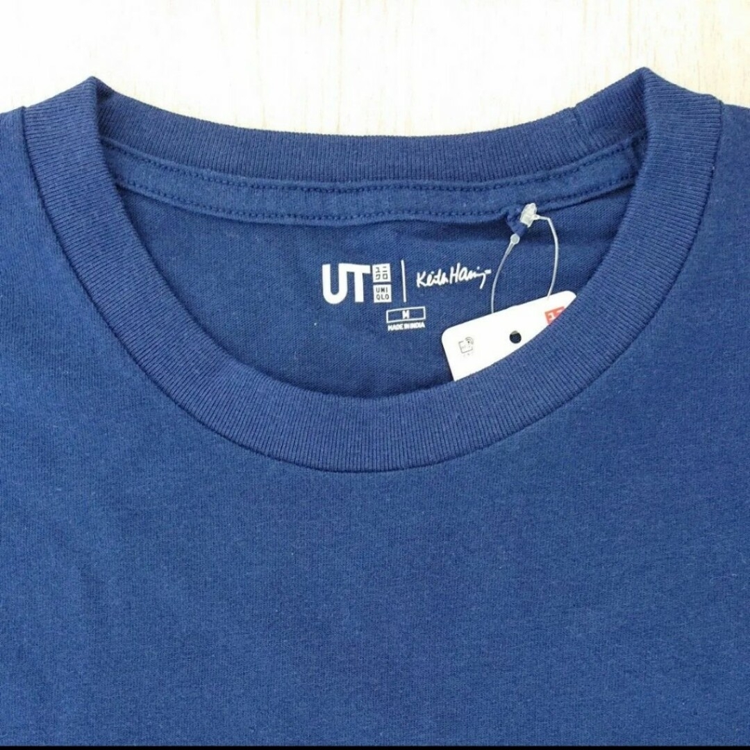 UNIQLO(ユニクロ)の【新品未使用】 Tシャツ ユニクロ UNIQLO 半袖Tシャツ UT 青 M メンズのトップス(Tシャツ/カットソー(半袖/袖なし))の商品写真