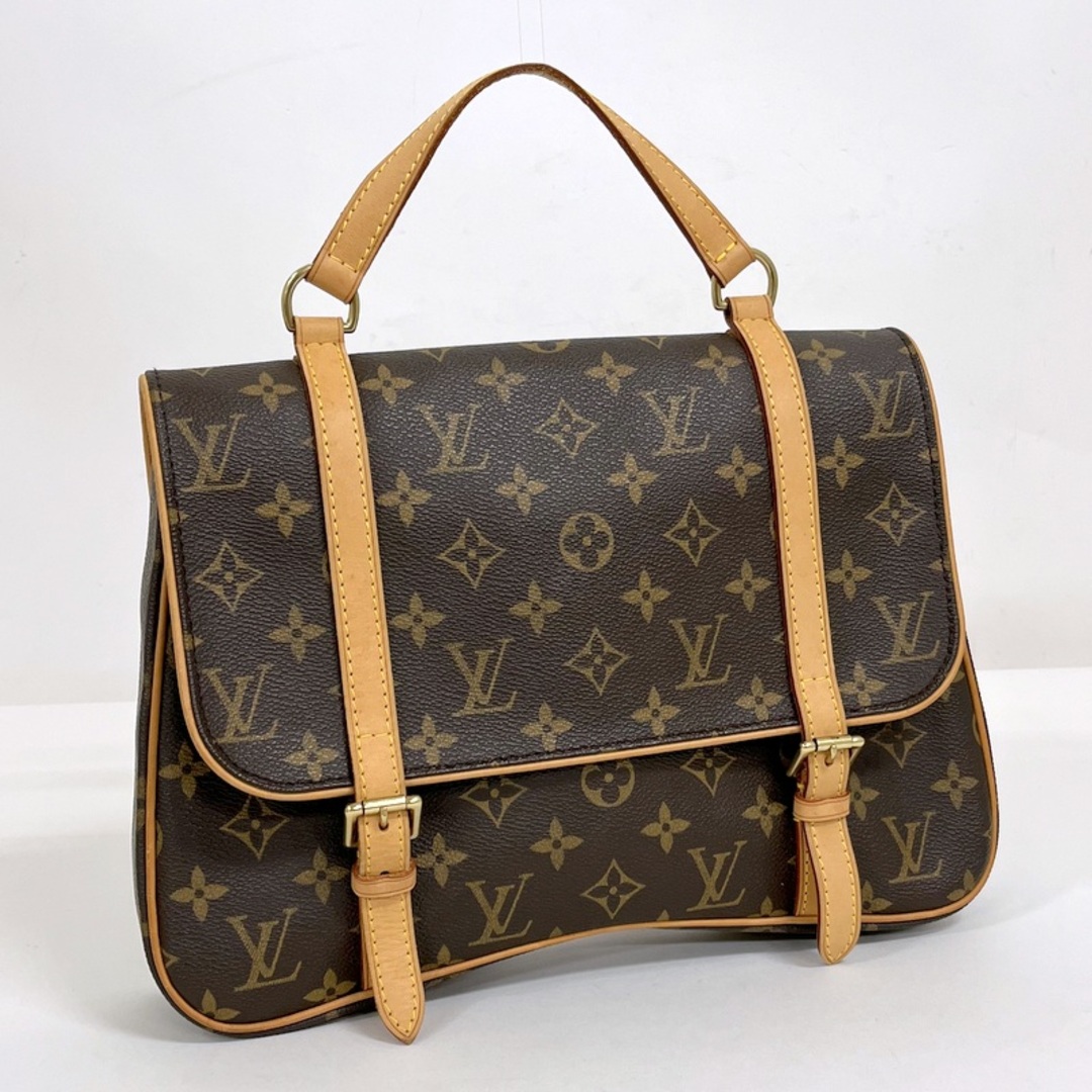 LOUIS VUITTON(ルイヴィトン)の【LOUIS VUITTON】ルイヴィトン マレルサックアド リュックサック モノグラム ブラウン M51158 SR1024/ok04671kw レディースのバッグ(リュック/バックパック)の商品写真