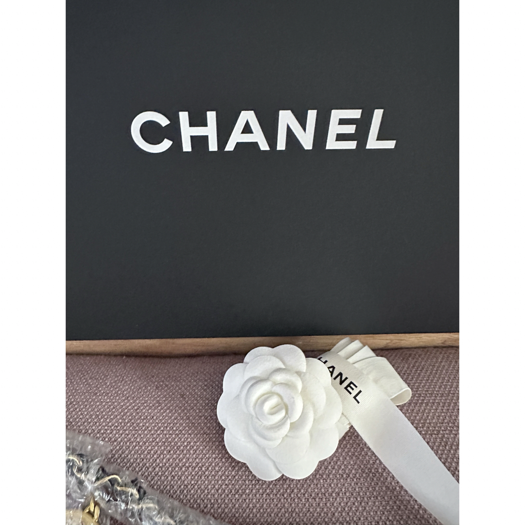 CHANEL(シャネル)の未使用 CHANEL22 スモール シャイニーカーフスキン シャネル22 レディースのバッグ(ショルダーバッグ)の商品写真