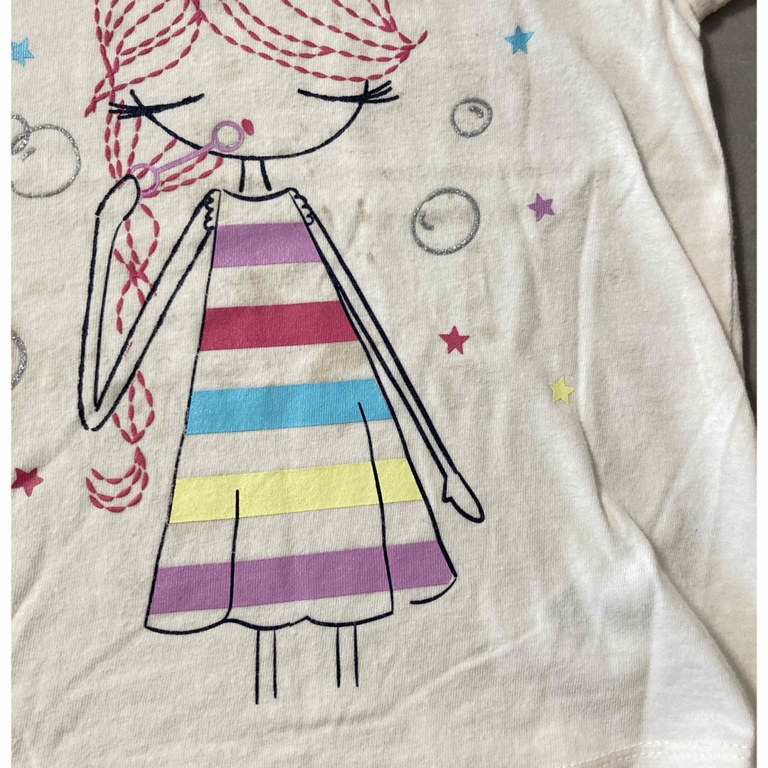 GAP Kids(ギャップキッズ)のGAP 半袖Tシャツ 女の子 パイナップル パイン まとめ売り キッズ/ベビー/マタニティのキッズ服女の子用(90cm~)(Tシャツ/カットソー)の商品写真