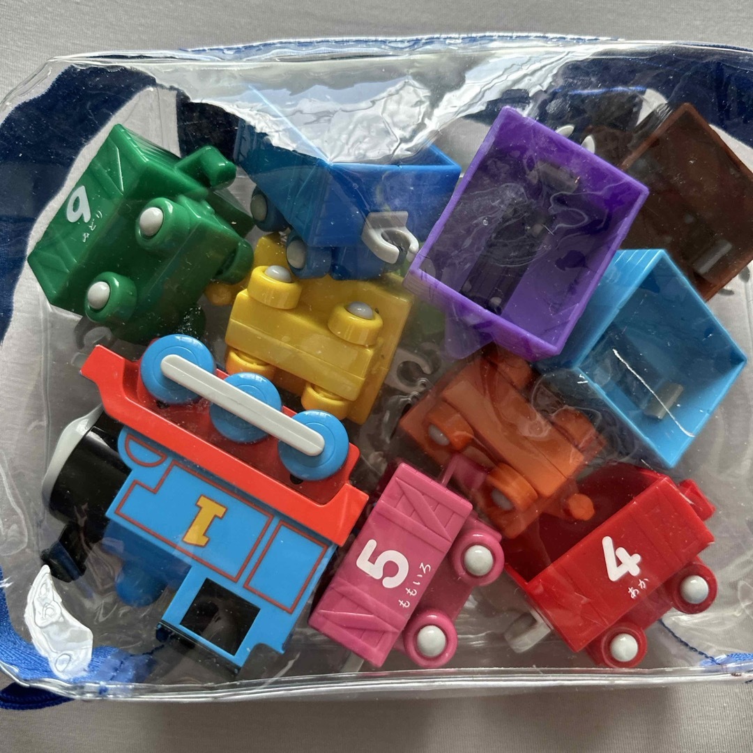 トーマス　おもちゃ　数字　繋いで遊べる　電車 キッズ/ベビー/マタニティのおもちゃ(電車のおもちゃ/車)の商品写真