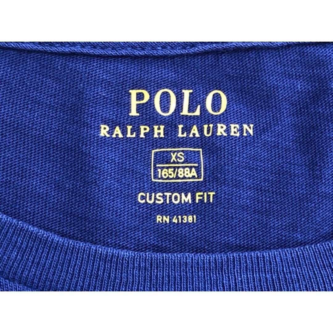 POLO RALPH LAUREN(ポロラルフローレン)のPOLO RALPH LAUREN（ポロ・ラルフローレン）ロゴパッチ　Ｔシャツ【E2966-007】 メンズのトップス(Tシャツ/カットソー(半袖/袖なし))の商品写真