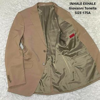 美品 インヘイルエクスヘイル 伊Giovanni Tonella ジャケット(テーラードジャケット)