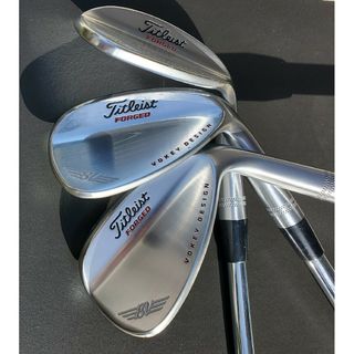 タイトリスト(Titleist)の【美品3本】ボーケイ フォージド 50.52.58 DG S200 タイトリスト(クラブ)