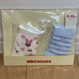 ミキハウス(mikihouse)のミキハウス　靴下11-13新品(靴下/タイツ)