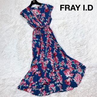 FRAY I.D - FRAY I.D 定価2.5万 カシュクールワンピース 花柄 バケーション