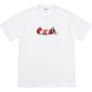 シュプリーム(Supreme)のSupreme 18FW Cat in the Hat Tee 白 L(Tシャツ/カットソー(半袖/袖なし))