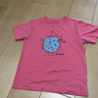モンベル(mont bell)の120⭐️モンベルＴシャツ　ピンク(Tシャツ/カットソー)