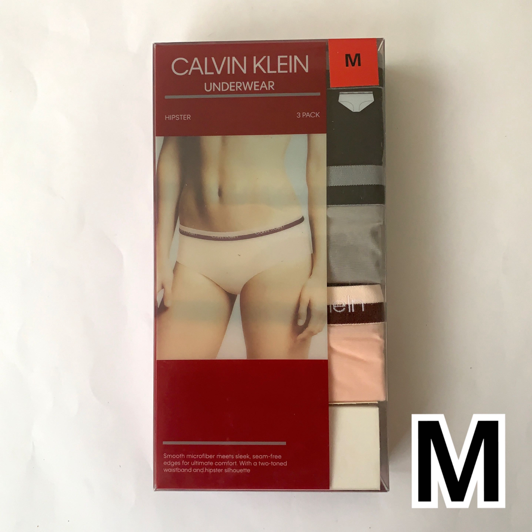 Calvin Klein(カルバンクライン)のCalvin Klein アンダーウェア HIPSTER Mサイズ  3枚セット レディースの下着/アンダーウェア(ショーツ)の商品写真
