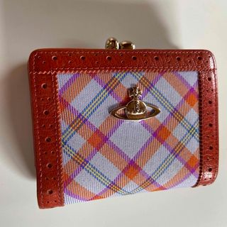 ヴィヴィアンウエストウッド(Vivienne Westwood)のVivienne Westwood 財布　二つ折り　チェック　かわいい　(財布)