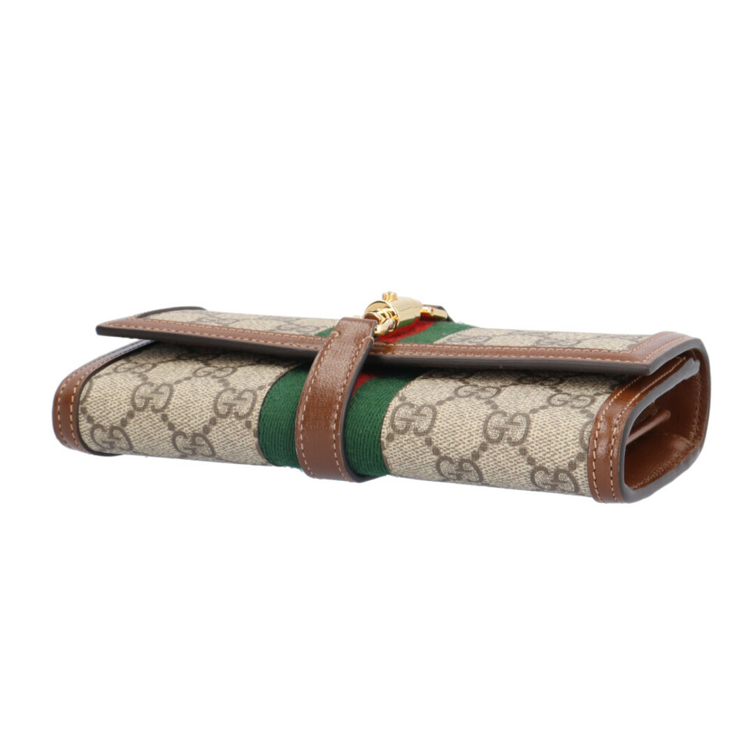 Gucci(グッチ)のグッチ ジャッキー1961 GGスプリーム ウォレットチェーン GGスプリームキャンバス 652681 0416 レディース GUCCI  中古 メンズのファッション小物(ウォレットチェーン)の商品写真