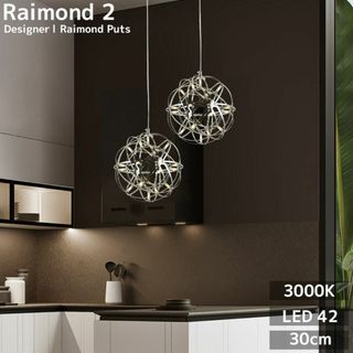 Raimond 2 ペンダントライト 30cm 42灯 北欧 PL-29GO(天井照明)