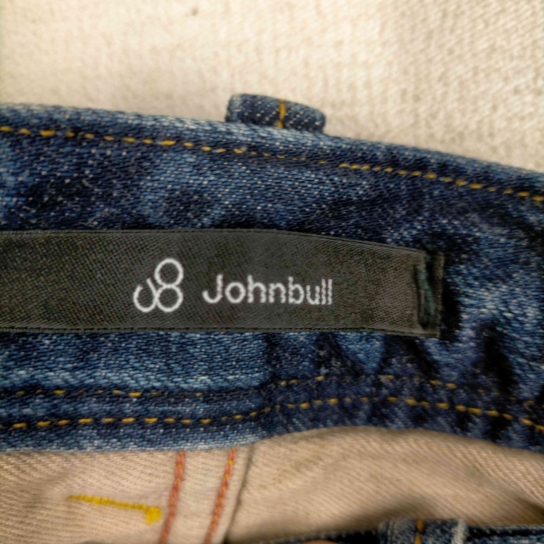 JOHNBULL(ジョンブル)のJohnbull(ジョンブル) ダメージ加工ボタンフライデニムパンツ メンズ メンズのパンツ(デニム/ジーンズ)の商品写真
