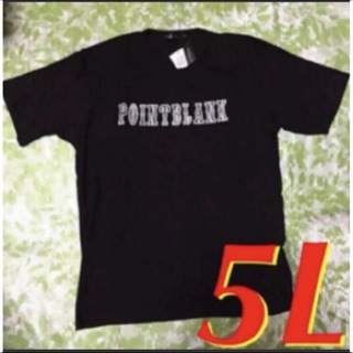 5L☆迷彩柄/ロゴ★メンズプリントTシャツ★黒(Tシャツ/カットソー(半袖/袖なし))