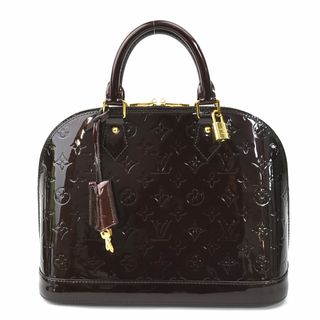 ルイヴィトン(LOUIS VUITTON)のルイ ヴィトン LOUIS VUITTON ハンドバッグ モノグラム ヴェルニ アルマPM モノグラムヴェルニ アマラント ユニセックス M91611 送料無料【中古】 99754f(ハンドバッグ)