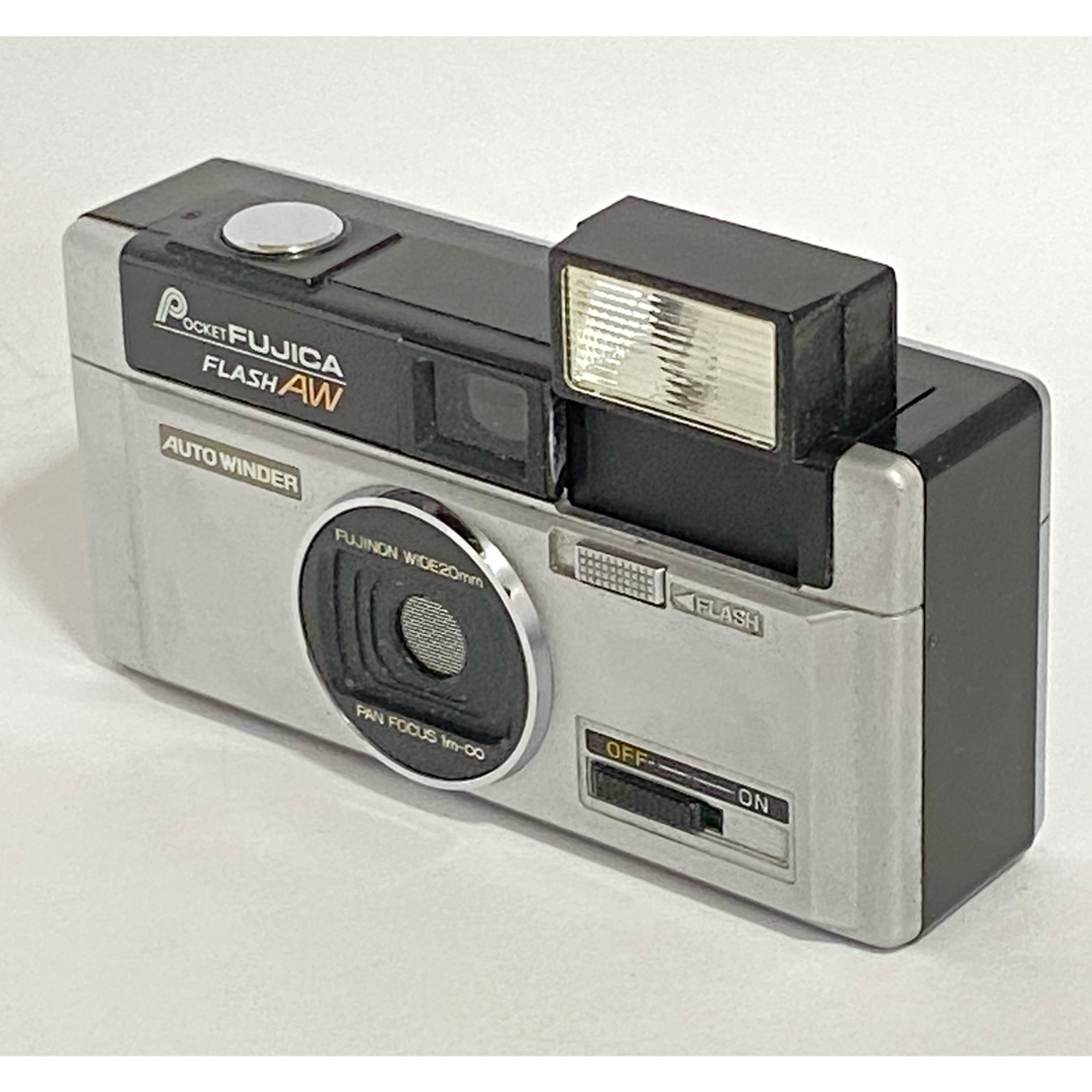 富士フイルム(フジフイルム)の FUJICA FLASH AW AUTO WINDER フジカ　フィルムカメラ スマホ/家電/カメラのカメラ(フィルムカメラ)の商品写真