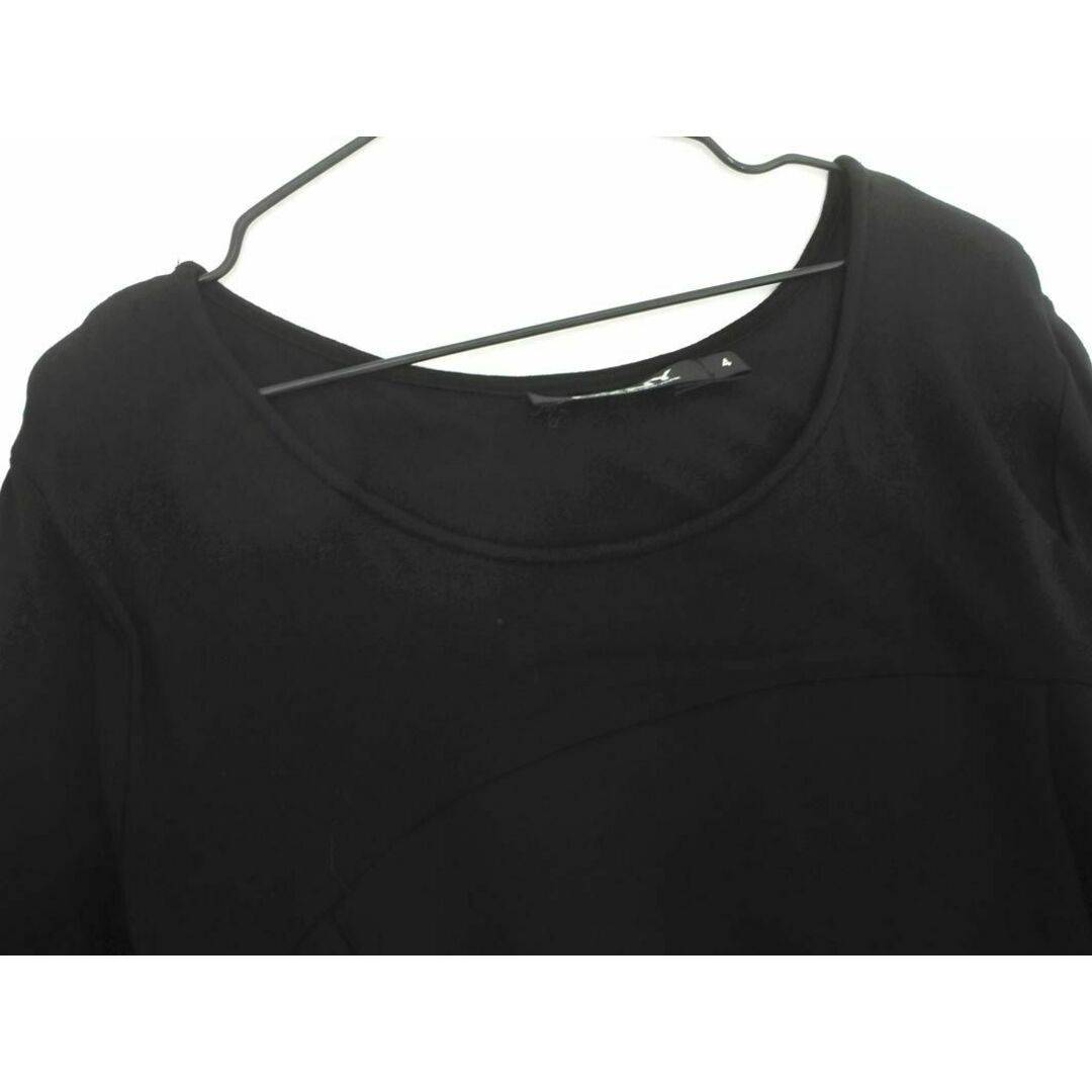 DKNY(ダナキャランニューヨーク)のDKNY ダナキャランニューヨーク Aライン ワンピース size4/黒 ■◇ レディース レディースのワンピース(ミニワンピース)の商品写真