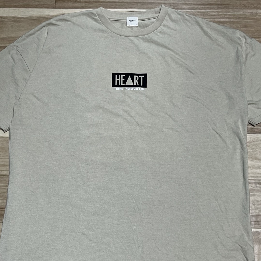 BROWNY(ブラウニー)のBROWNY ブラウニー メンズ半袖Tシャツ ビッグロゴプリント Mサイズ メンズのトップス(Tシャツ/カットソー(半袖/袖なし))の商品写真