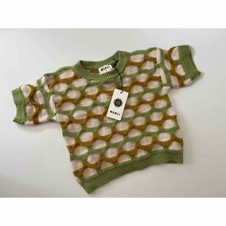 キャラメルベビー&チャイルド(Caramel baby&child )のMABLI - Tonnau Tee - Fern/Sand/Cerignola(Tシャツ/カットソー)