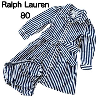 ラルフローレン(Ralph Lauren)の【美品】ラルフローレン ベビーワンピース(ワンピース)