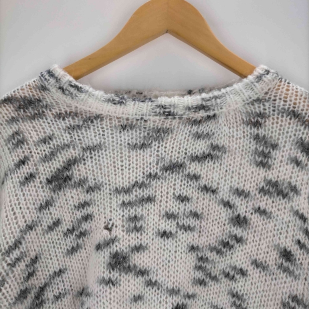 ZARA(ザラ)のZARA(ザラ) CONTRAST KNIT SWEATER WITH SLIT レディースのトップス(ニット/セーター)の商品写真