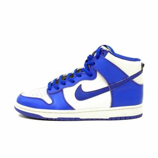 ナイキ(NIKE)のナイキ NIKE ■ 【 DUNK HIGH LE ROYAL BLUE 630335 141 】 ダンク ハイ ロイヤルブルー スニーカー　32710(スニーカー)