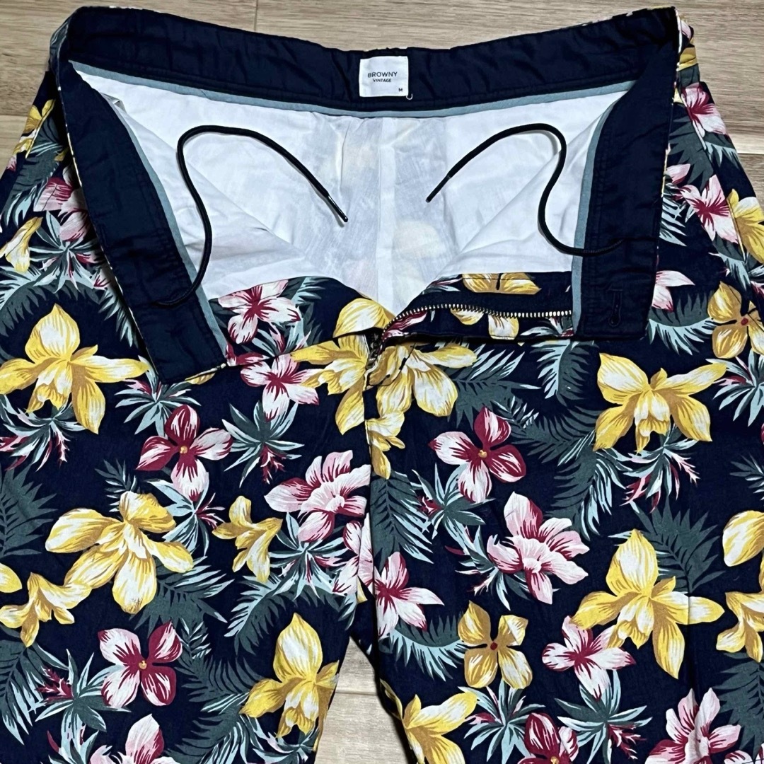 BROWNY(ブラウニー)のBROWNY ブラウニー メンズ ハーフ パンツ 花柄 総柄 サーフ  メンズのパンツ(ショートパンツ)の商品写真