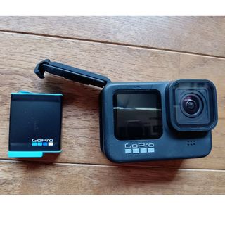 ゴープロ(GoPro)の【美品】GoPro9 本体＋純正バッテリー(コンパクトデジタルカメラ)