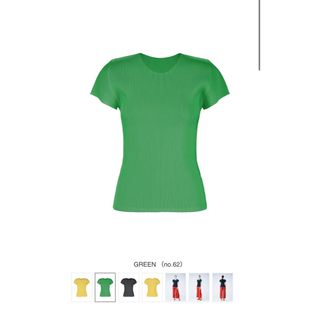 PLEATS PLEASE ISSEY MIYAKE MIST 4月Green(Tシャツ(半袖/袖なし))