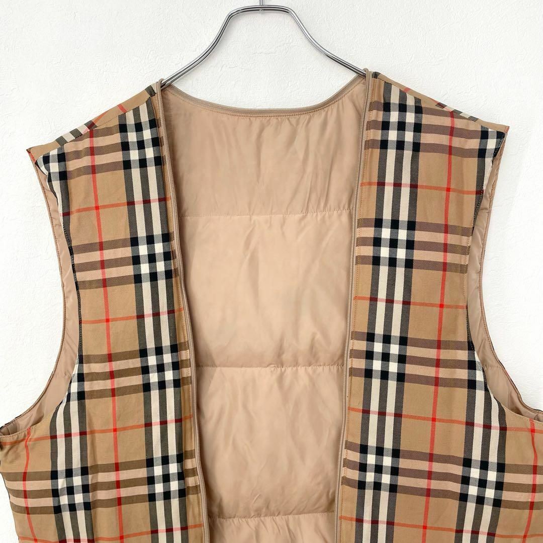 BURBERRY - バーバリー ライナー ダウンベスト メンズM ノバ BURBERRY - バーバリー ライナー ダウンベスト メンズM ノバ