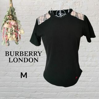 BURBERRY　LONDON　バーバリーロンドン　ノバチェック　Tシャツ　M