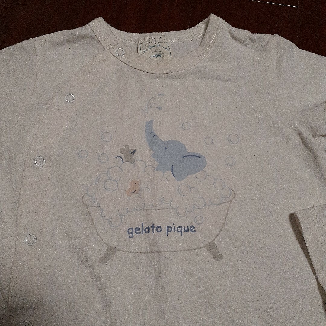 gelato pique(ジェラートピケ)のジェラートピケ　ロンパース、Tシャツ キッズ/ベビー/マタニティのベビー服(~85cm)(ロンパース)の商品写真