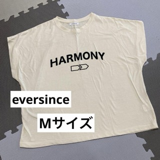 エバーシンス　eversince  トップス　Mサイズ(Tシャツ/カットソー(半袖/袖なし))