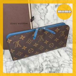 LOUIS VUITTON - VUITTON ヴィトン モノグラム ポルトフォイユ　アンソリット　ペトロール