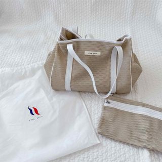 qbag paris ネスト Lサイズ ジップ付き nest L zip