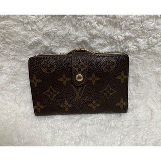 ルイヴィトン(LOUIS VUITTON)のルイヴィトン ポルトフォイユ ヴィエノワ モノグラム がま口 折り財布(財布)