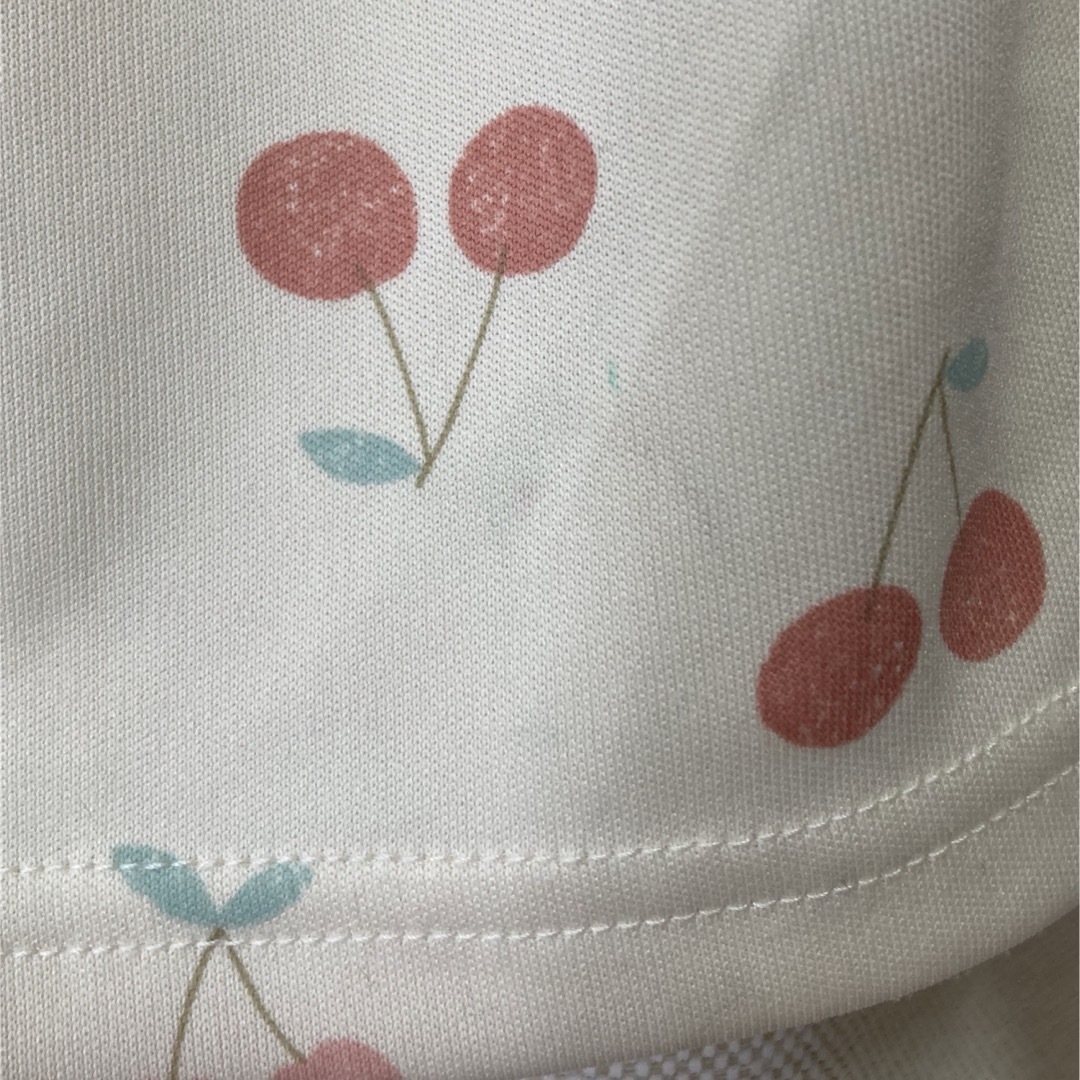 西松屋(ニシマツヤ)のスモック　120cm キッズ/ベビー/マタニティのキッズ服女の子用(90cm~)(その他)の商品写真