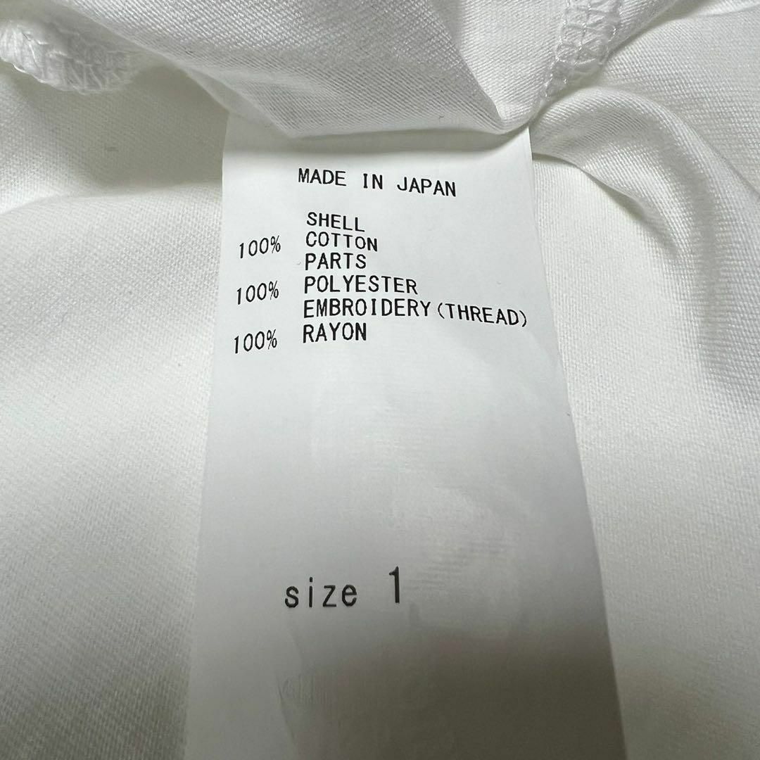 LOKITHO(ロキト)のLOKITHO ロキト 23SS コードエンブロイダリーメッシュスリーブトップ レディースのトップス(Tシャツ(長袖/七分))の商品写真