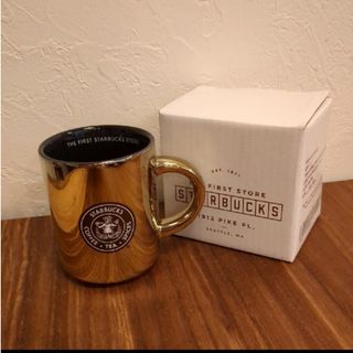 スターバックス(Starbucks)の【新品/未使用】スタバ1号店デミタスカップ(グラス/カップ)