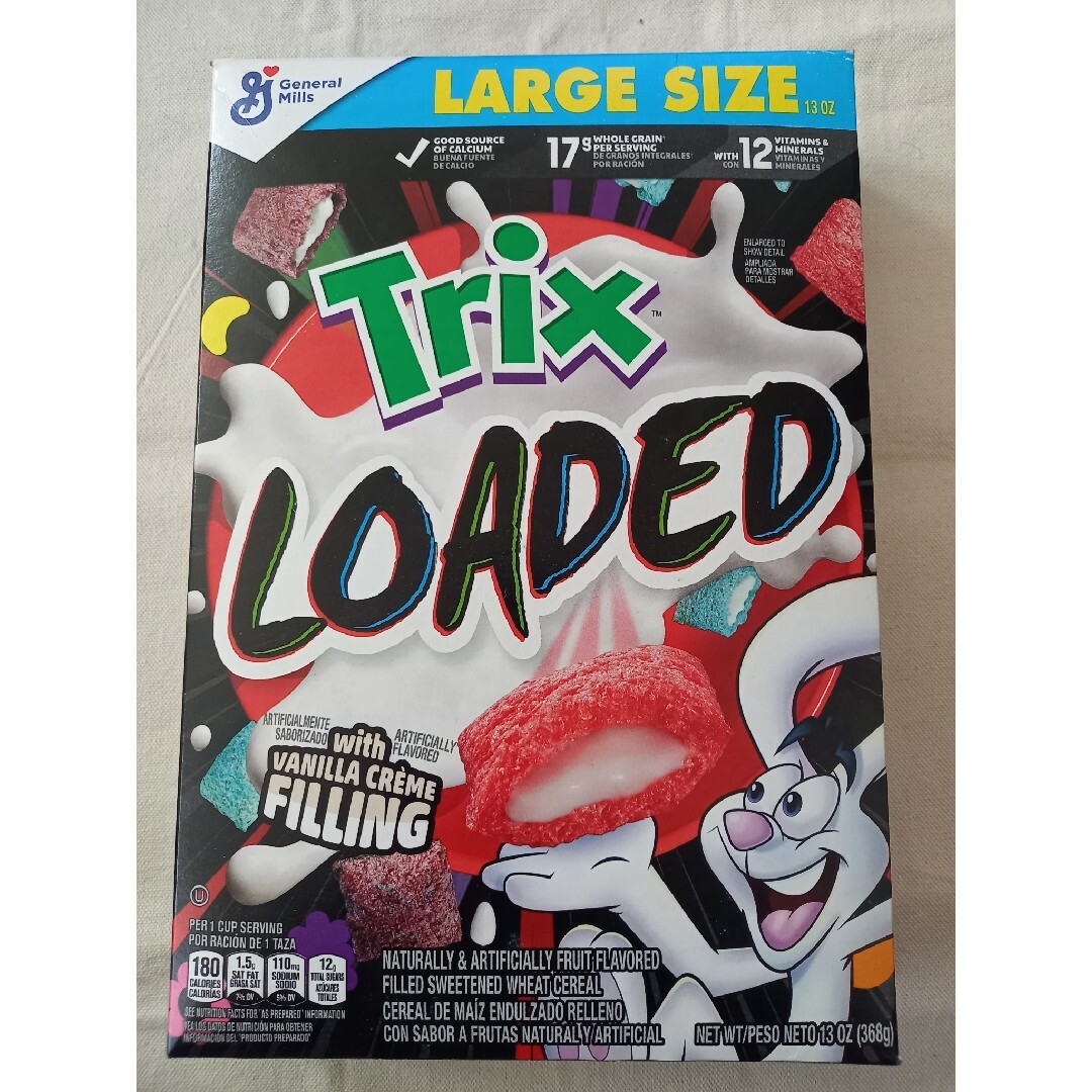 アメリカ最新作シリアル 大容量 TRIX LOADE 食品/飲料/酒の食品(菓子/デザート)の商品写真