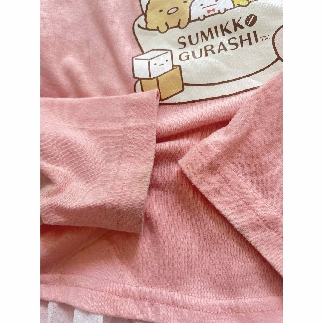 すみっこぐらし　130 2セット キッズ/ベビー/マタニティのキッズ服女の子用(90cm~)(Tシャツ/カットソー)の商品写真