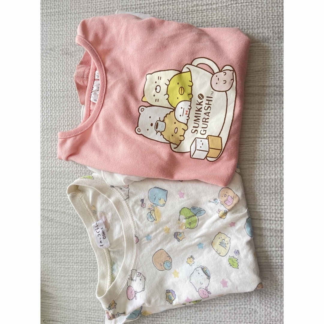 すみっこぐらし　130 2セット キッズ/ベビー/マタニティのキッズ服女の子用(90cm~)(Tシャツ/カットソー)の商品写真