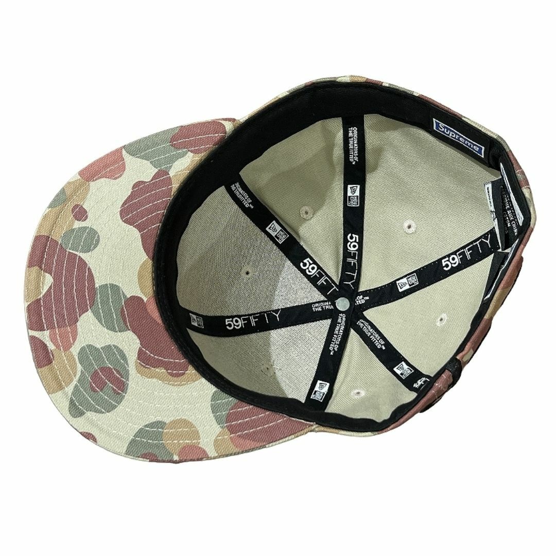 Supreme(シュプリーム)のシュプリーム × ニューエラ 07ss サイド ロゴ 刺繍 迷彩 キャップ メンズの帽子(キャップ)の商品写真